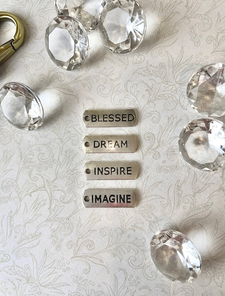 Diamante Moon Keyring