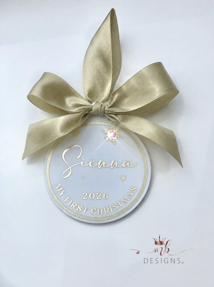 My First Christmas Bauble