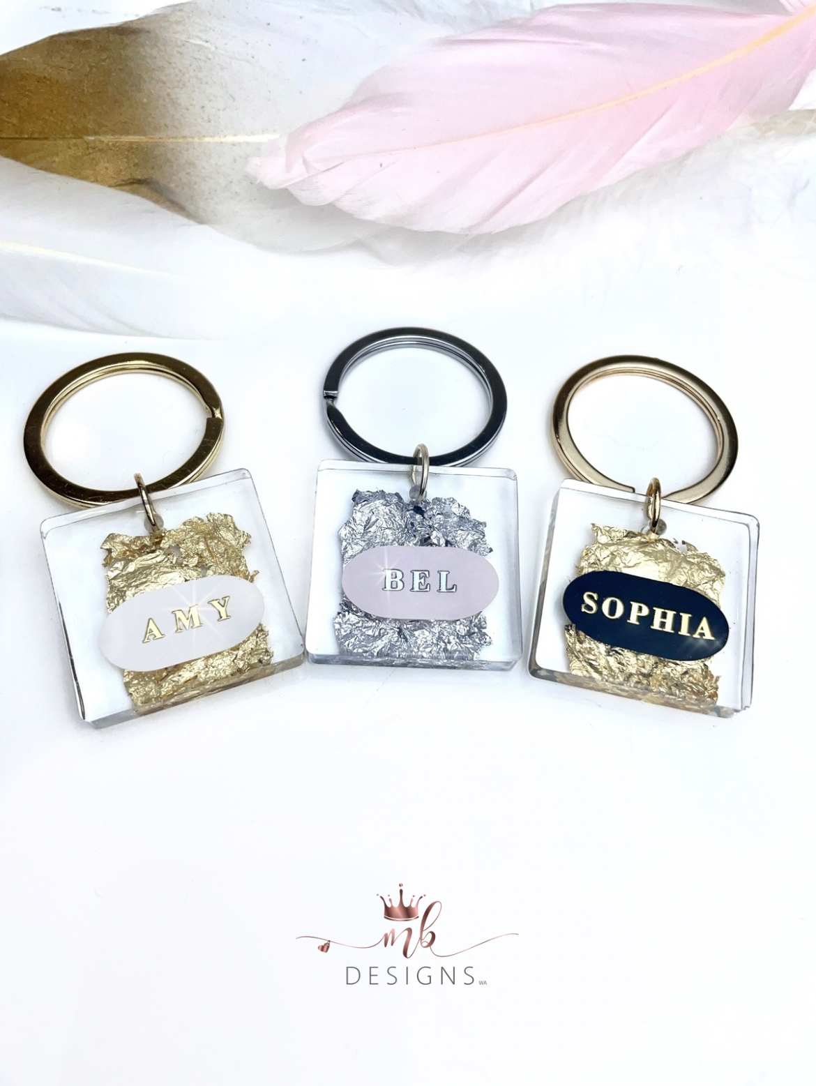 Transparent Cube Keyrings!