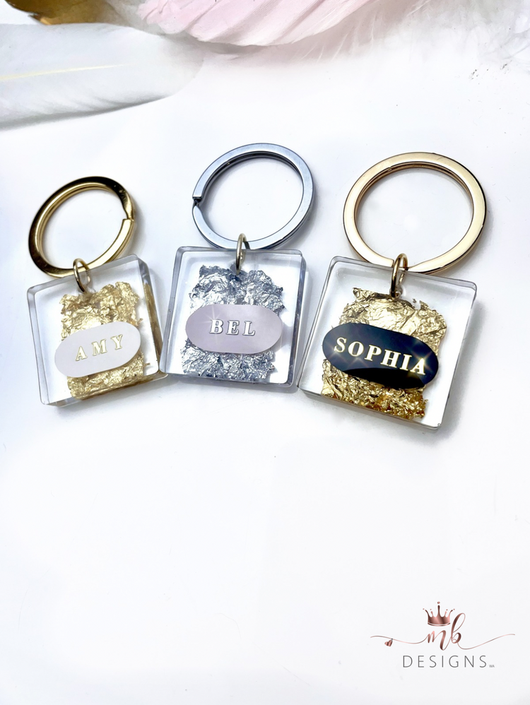 Transparent Cube Keyrings!