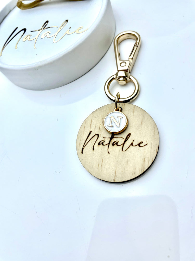 Charmed Wooden Keyring