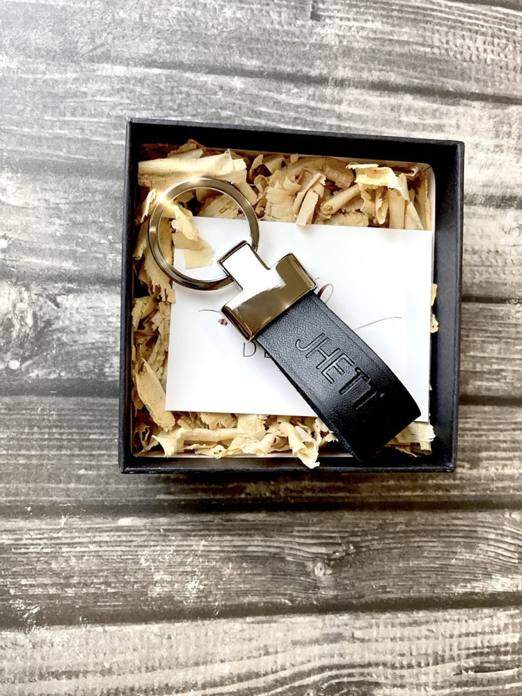 Genuine Leather Keyring